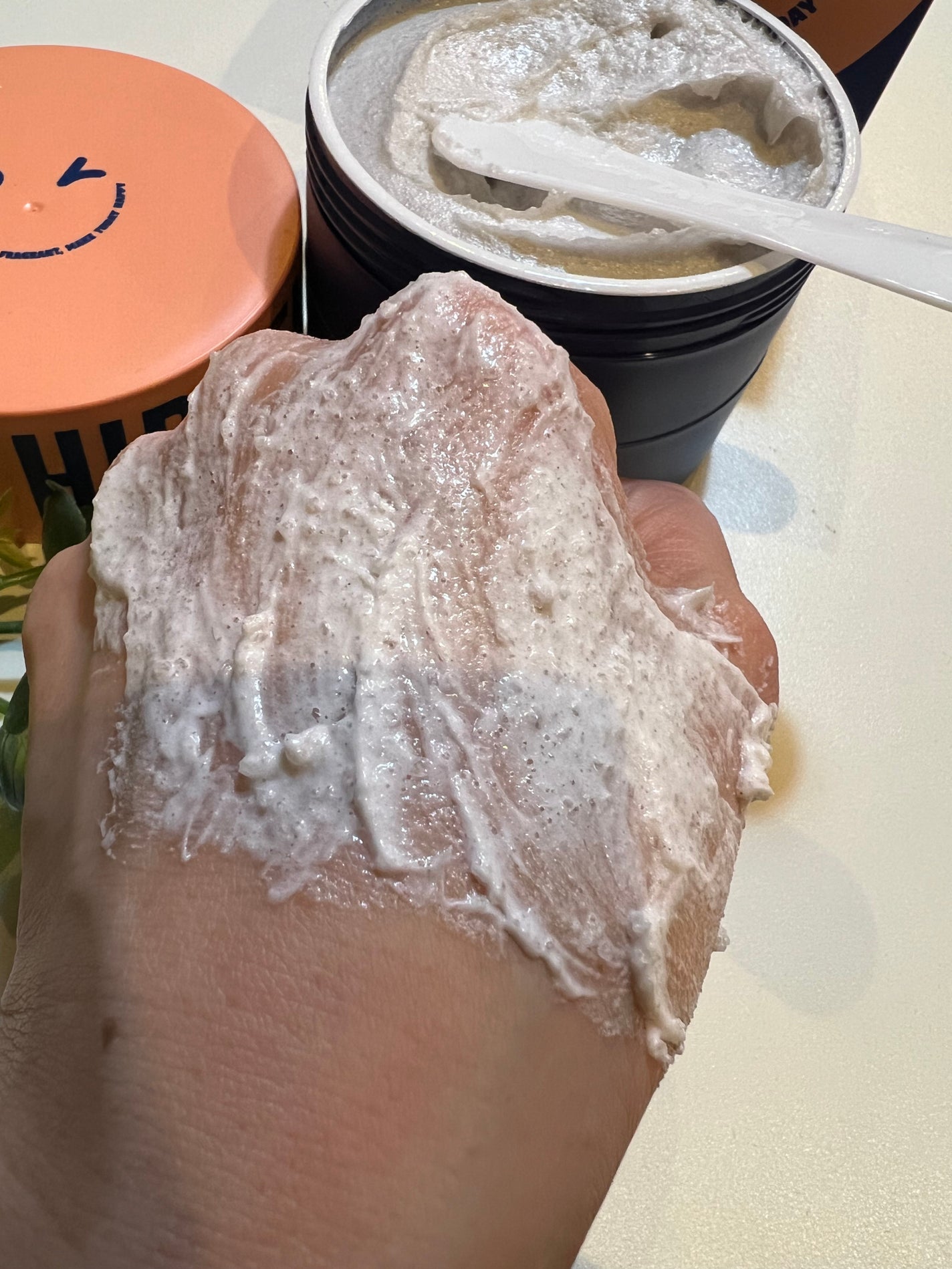 ボディスクラブ(パーライト×ソルト)/DearDoer/ボディスクラブを使ったクチコミ(4枚目)