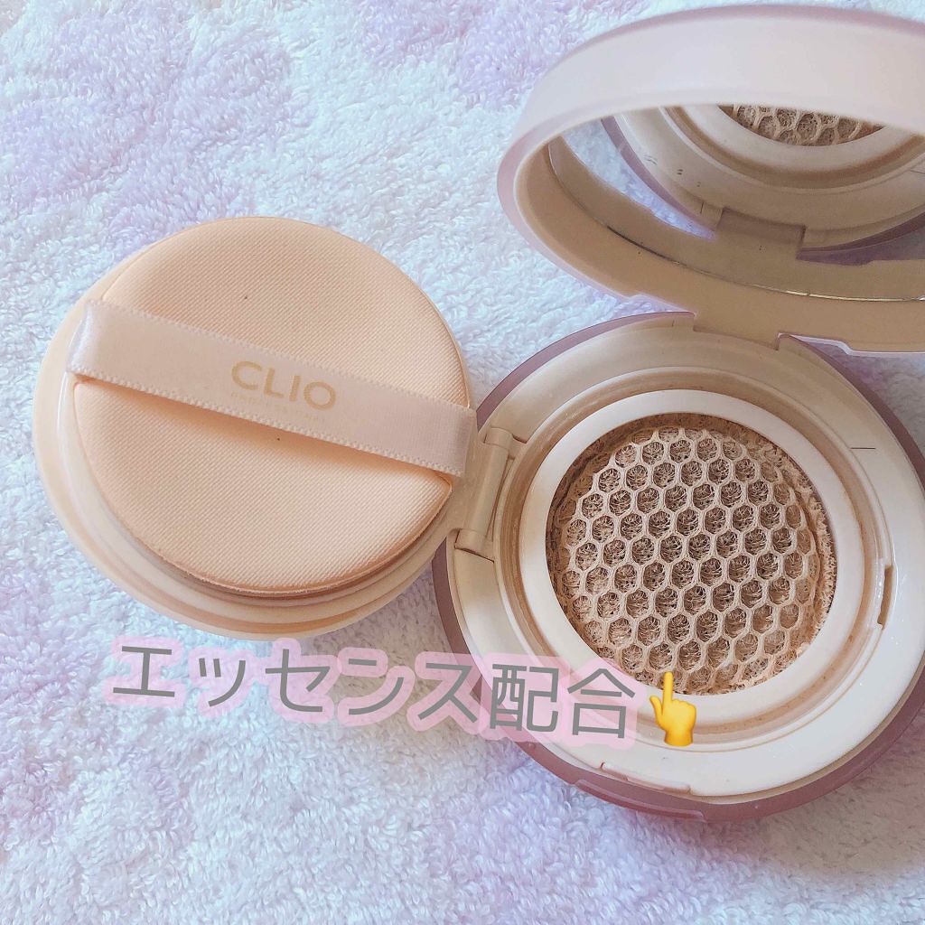 NUDISM MOIST COVER CUSHION/CLIO/クッションファンデーションを使ったクチコミ（3枚目）