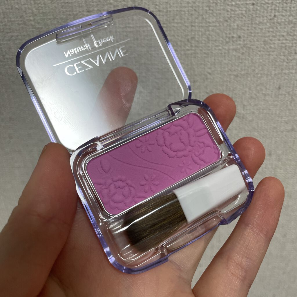 ナチュラル チークN/CEZANNE/パウダーチークを使ったクチコミ(2枚目)
