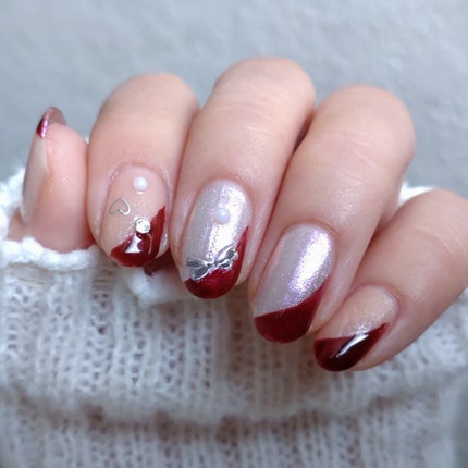 ミルクティ on LIPS 「✴✴3つ前の投稿の#NUMBERPOLISH新色ネイルをアレン..」(5枚目)