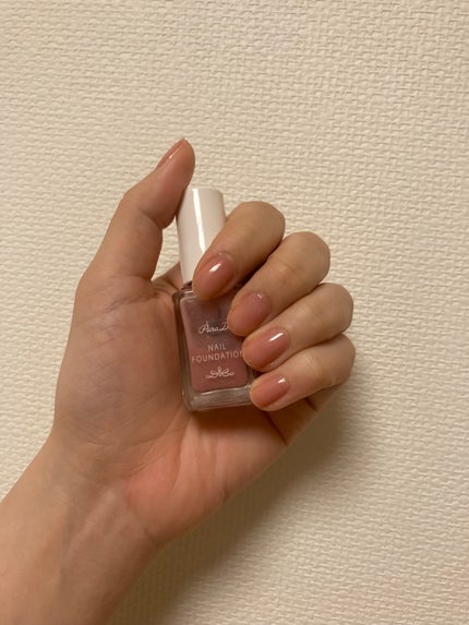 ネイルファンデーション/パラドゥ/マニキュアを使ったクチコミ(1枚目)
