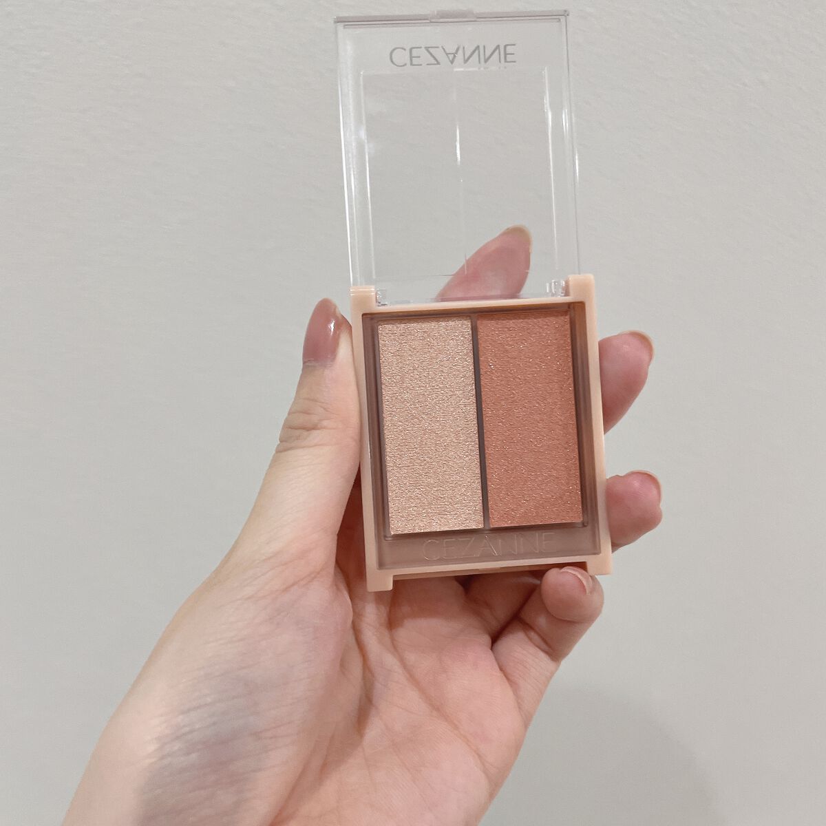 フェイスグロウカラー/CEZANNE/クリームハイライトを使ったクチコミ（2枚目）