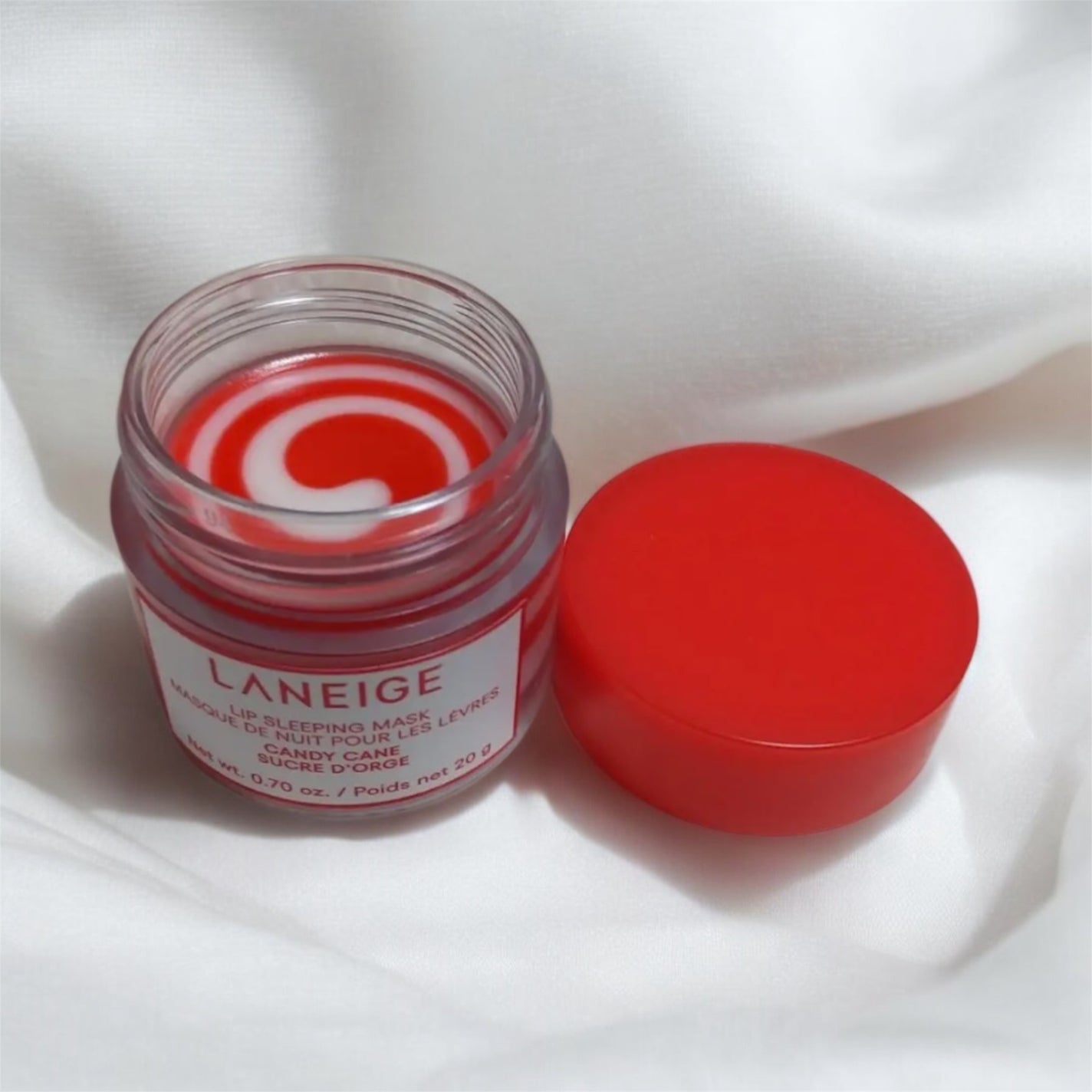 リップスリーピングマスク キャンディケイン/LANEIGE/リップマスクを使ったクチコミ(2枚目)