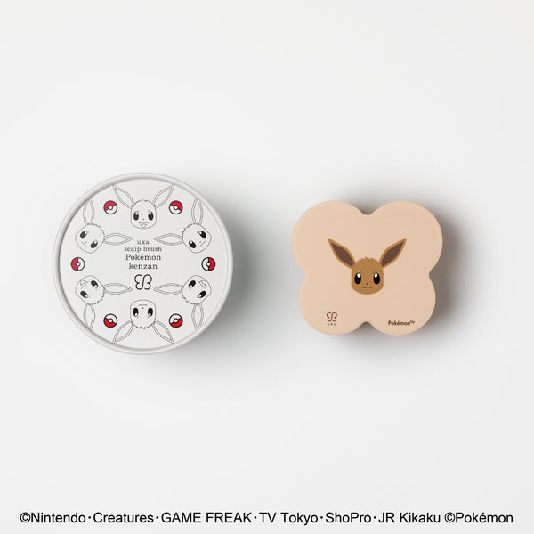 ukaの人気スカルプブラシ「ケンザン」がポケモンデザインになって登場!の画像