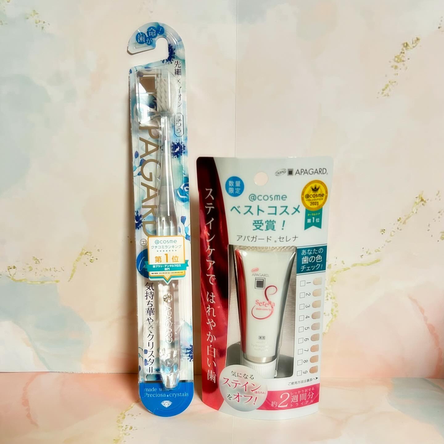 アパガードクリスタル歯ブラシ/アパガード/歯ブラシを使ったクチコミ（2枚目）