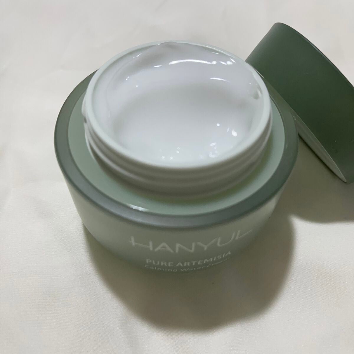 ピュアアルテミシア カーミングウォータークリーム/HANYUL(ハンユル)/フェイスクリームを使ったクチコミ(2枚目)
