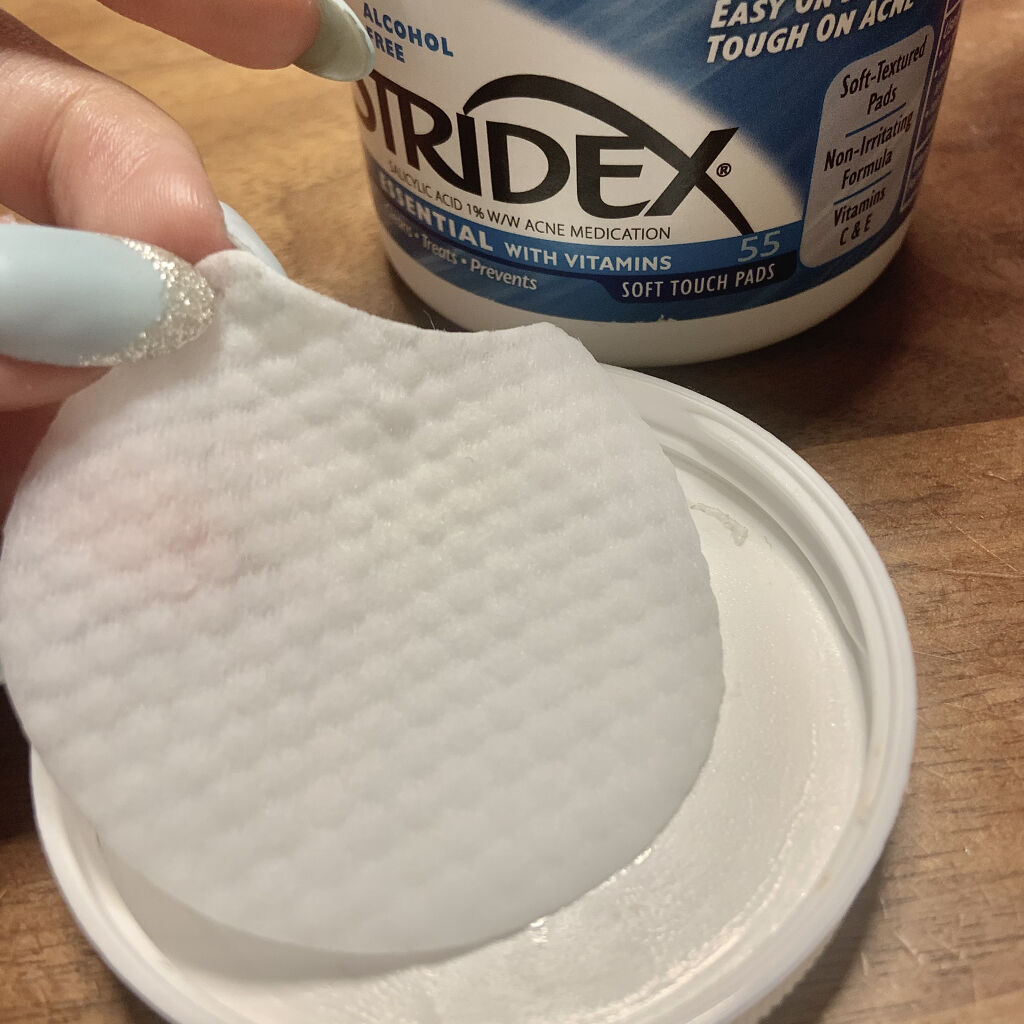 ニキビコントロールパッド ESSENTIAL/STRIDEX/トナーパッドを使ったクチコミ（2枚目）