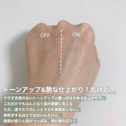 ちー on LIPS 「肌を休めながらサンケア☀️CICA×アロエの日焼け止め🌿───..」(4枚目)