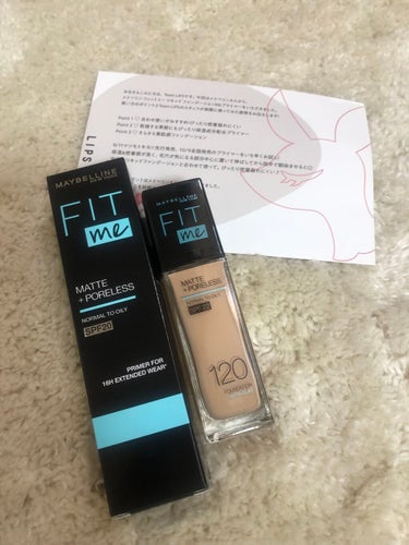 フィットミー リキッドファンデーション R/MAYBELLINE NEW YORK/リキッドファンデーションを使ったクチコミ（1枚目）