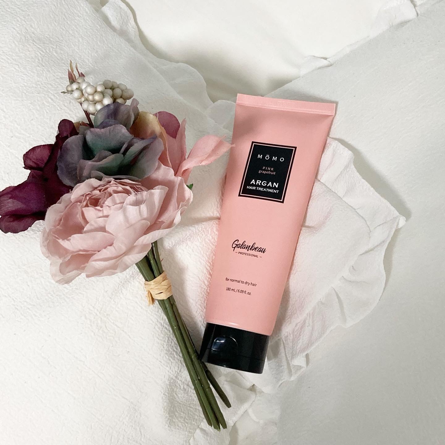 モモアルガンヘアトリートメント/ガランビュー/洗い流すヘアトリートメントを使ったクチコミ（1枚目）