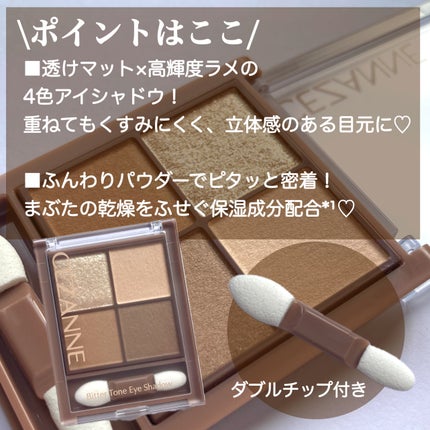 ビタートーンアイシャドウ/CEZANNE/パウダーアイシャドウを使ったクチコミ(2枚目)