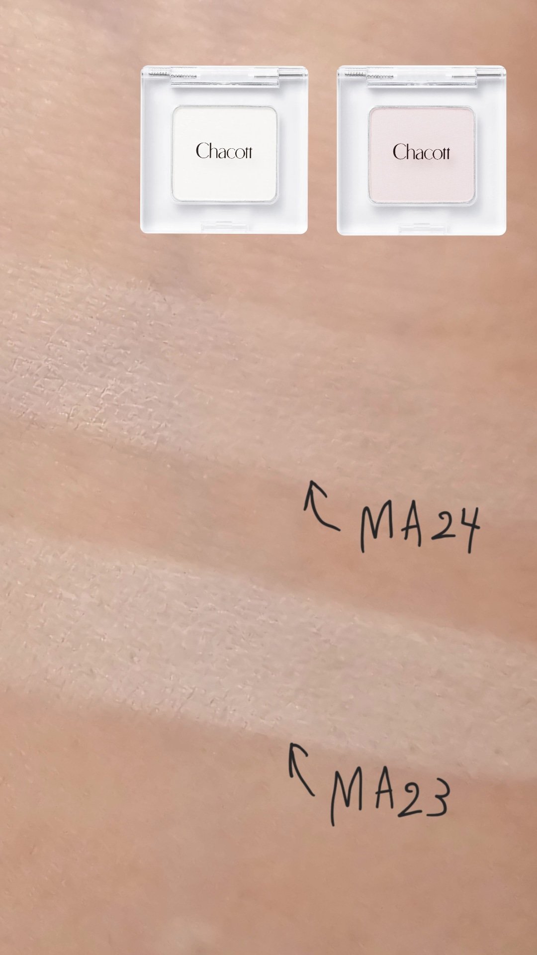 マルチカラーバリエーション マット/チャコット・コスメティクス/単色アイシャドウを使ったクチコミ（1枚目）