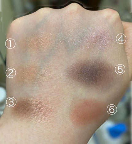 MY MIXED PALETTE 6色カスタムパレット/MN/マルチパレットを使ったクチコミ(4枚目)