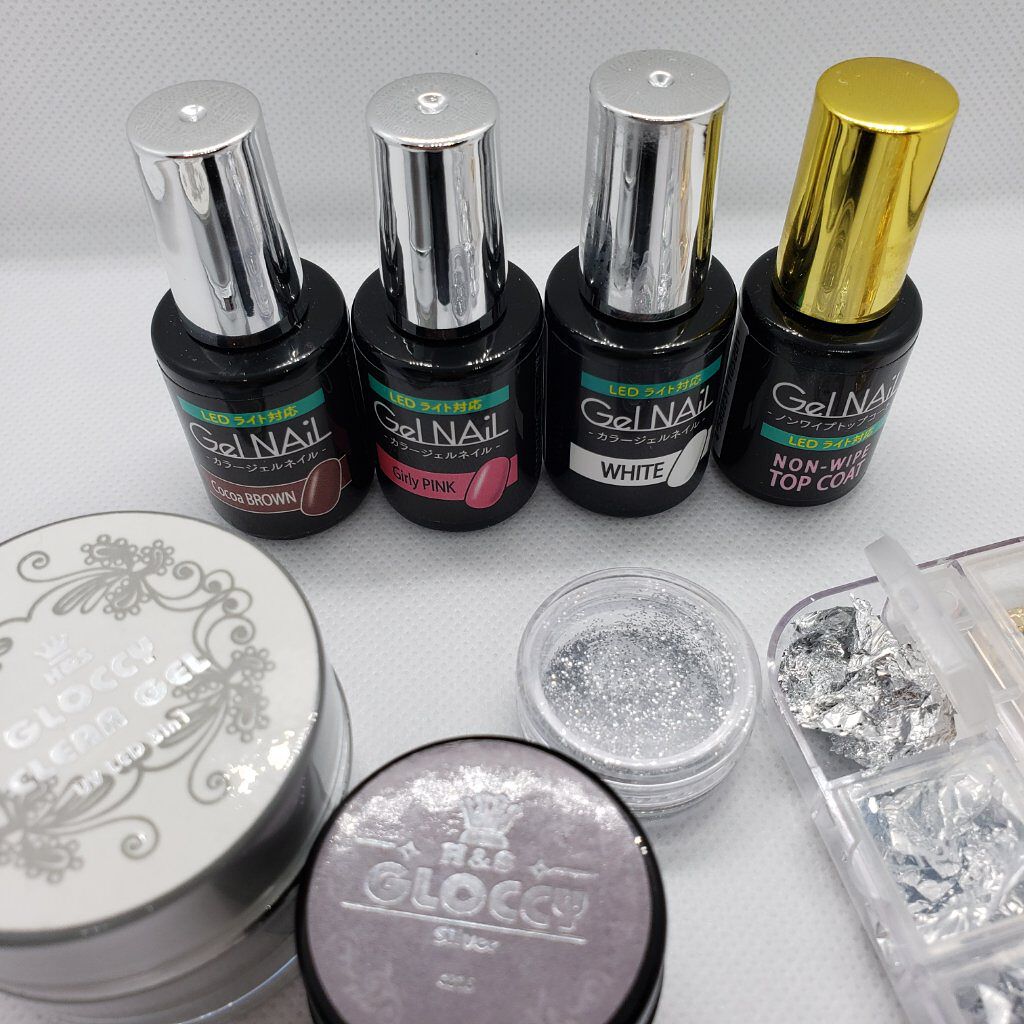 ジェルネイル（ライト対応）/セリア/ジェルネイルを使ったクチコミ（3枚目）