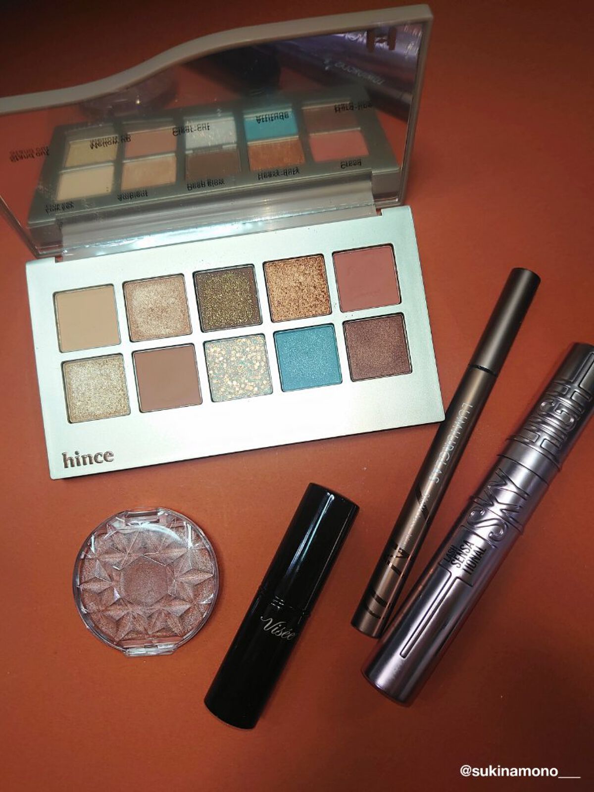 ニューデップスアイシャドウパレット/hince/アイシャドウパレットを使ったクチコミ（3枚目）