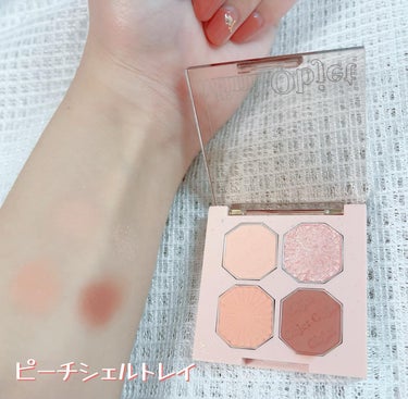 はなこ on LIPS 「ETUDEプレイカラーアイズミニオブジェピーチシェルトレイフレ..」（3枚目）