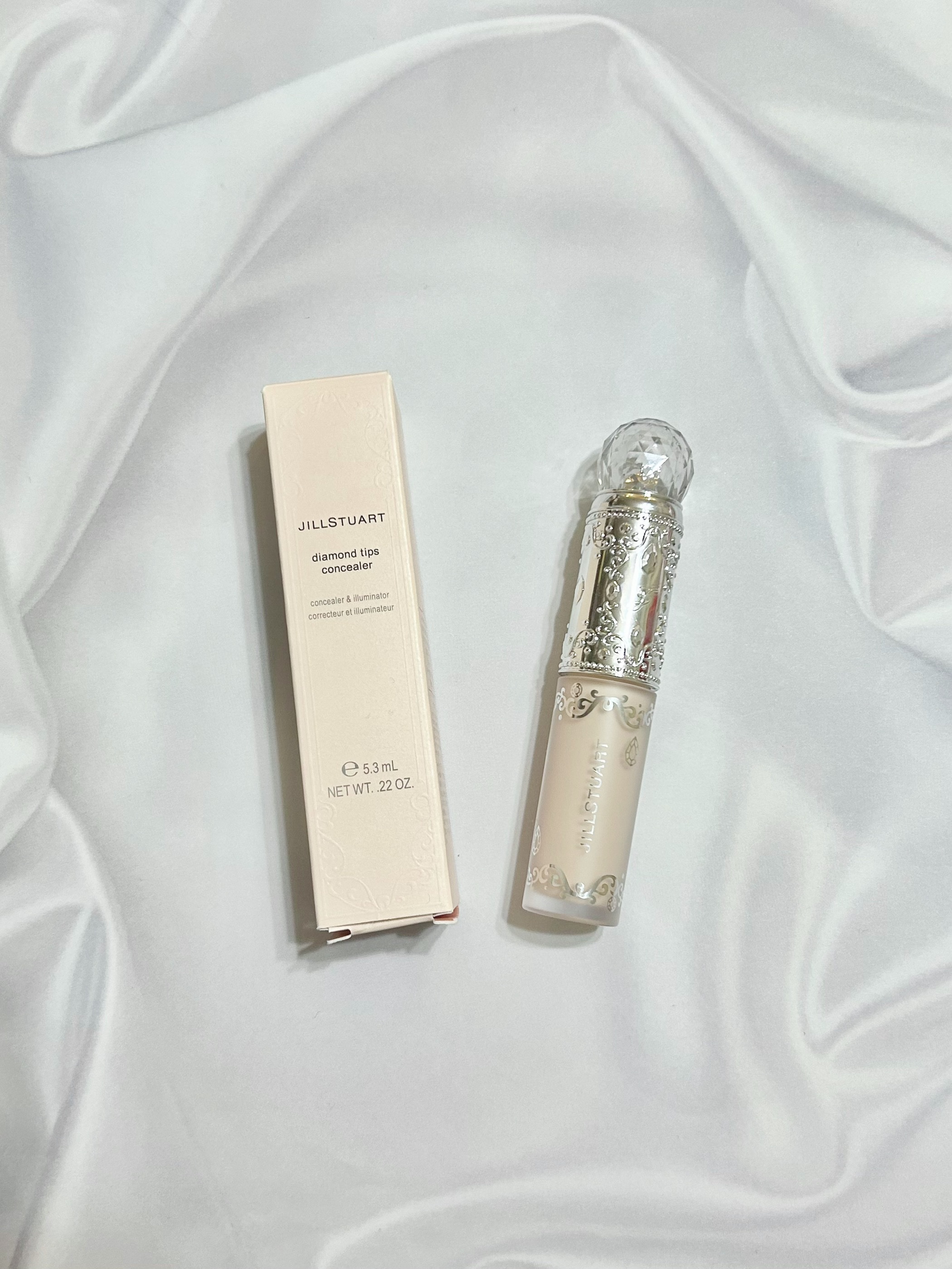 ダイヤモンドティップス コンシーラー＜カバータイプ＞ C01 linen beige/JILL STUART/リキッドコンシーラーを使ったクチコミ（1枚目）