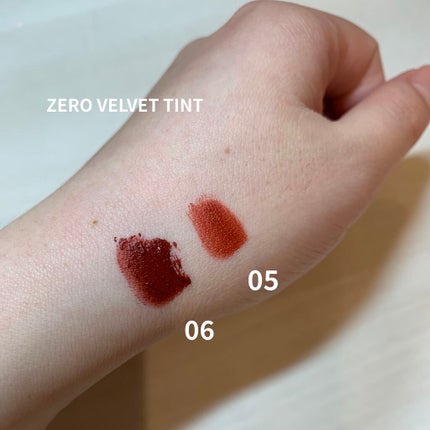 ジューシーラスティングティント/rom&nd/リップティントを使ったクチコミ(6枚目)