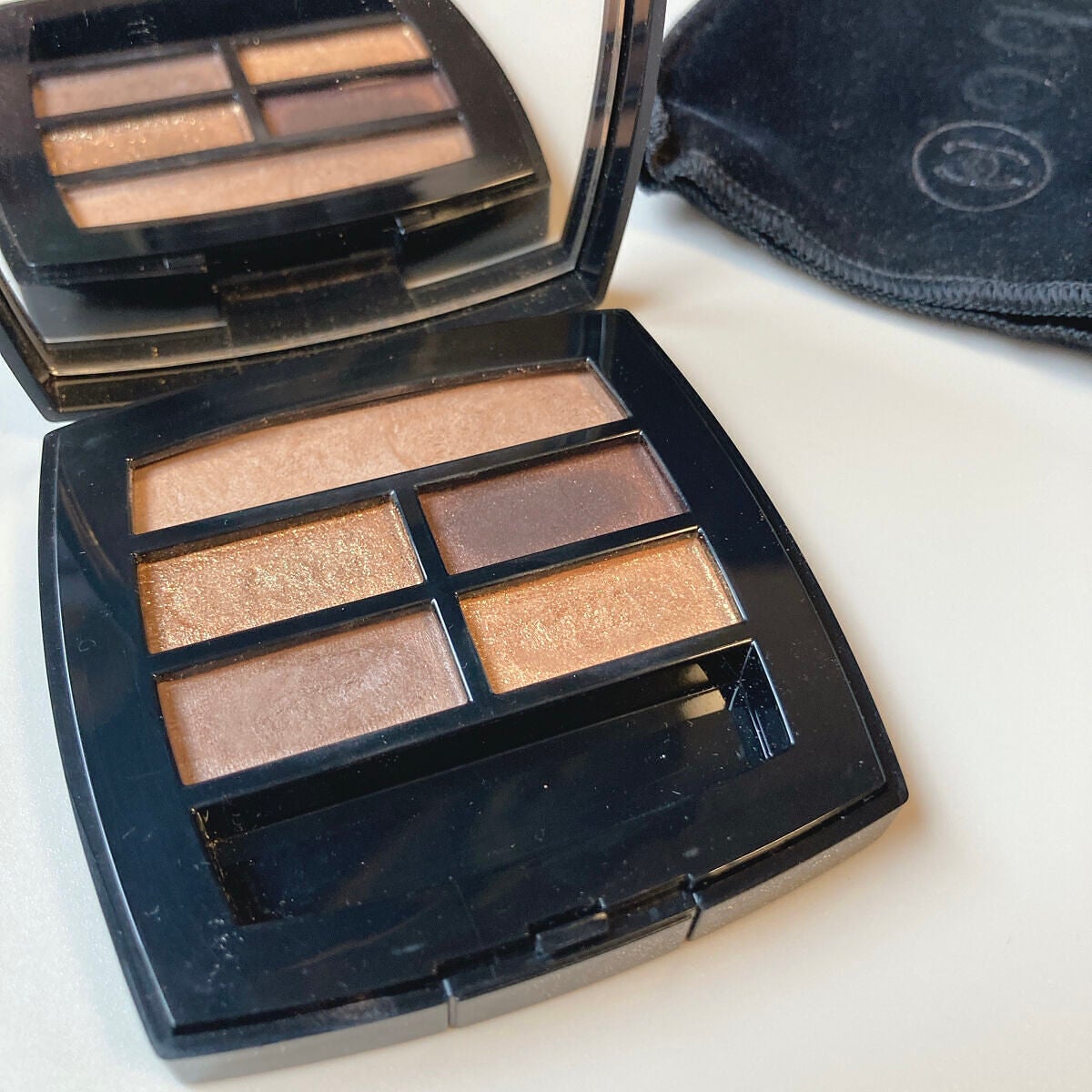 レ ベージュ パレット ルガール/CHANEL/アイシャドウパレットを使ったクチコミ(9枚目)