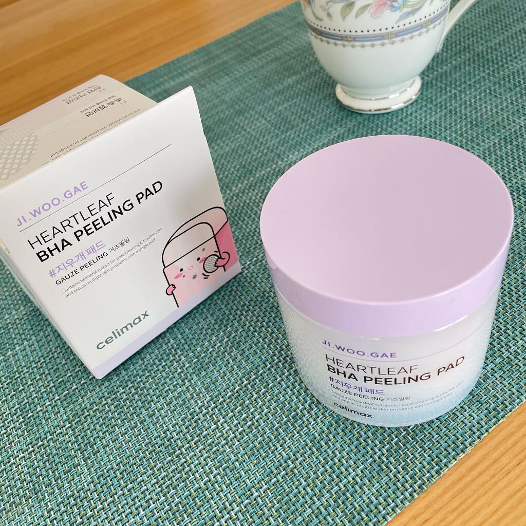 BHA消しゴムピーリングパッド/celimax/トナーパッドを使ったクチコミ（2枚目）