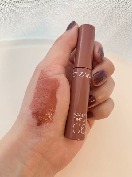ウォータリーティントリップ/CEZANNE/リップティントを使ったクチコミ(4枚目)