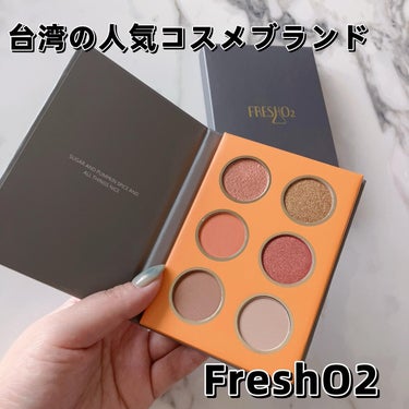 ライプンアイカラーパレット/fresho2/アイシャドウパレットを使ったクチコミ（1枚目）