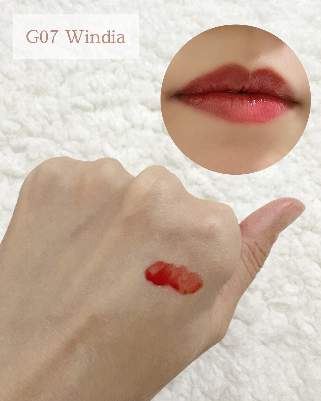 オールライトムードグローティント/フォレンコス/リップティントを使ったクチコミ（3枚目）