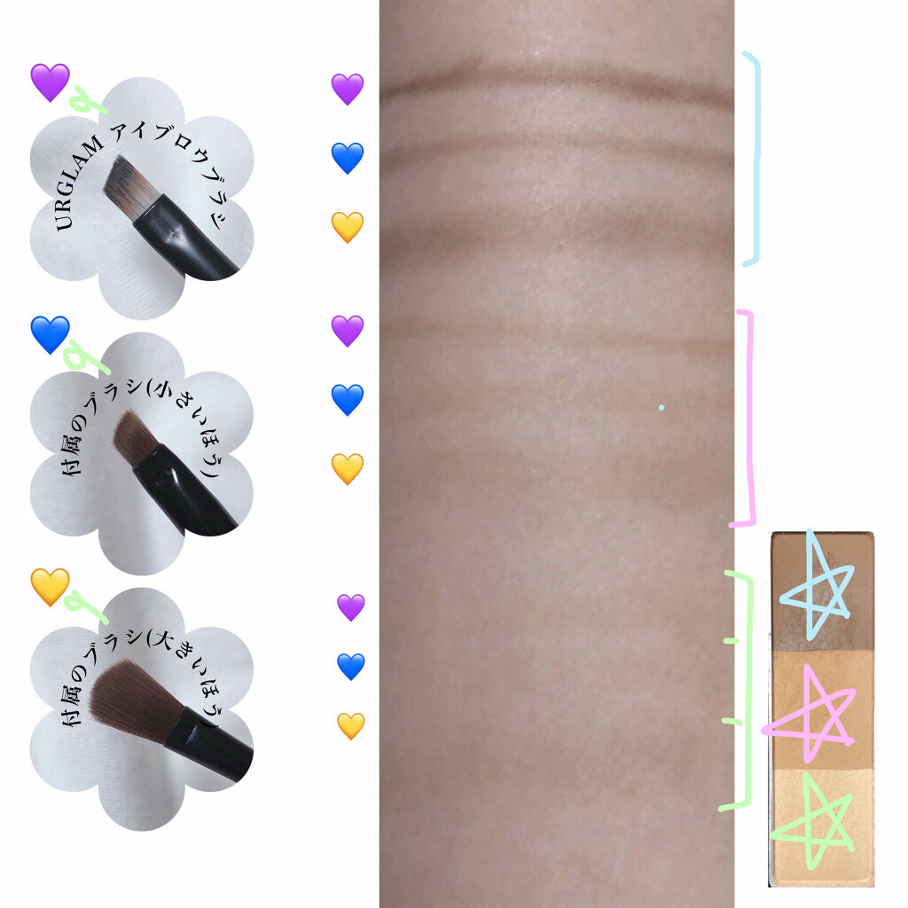 ケイト デザイニングアイブロウ3D/KATE/パウダーアイブロウを使ったクチコミ（2枚目）