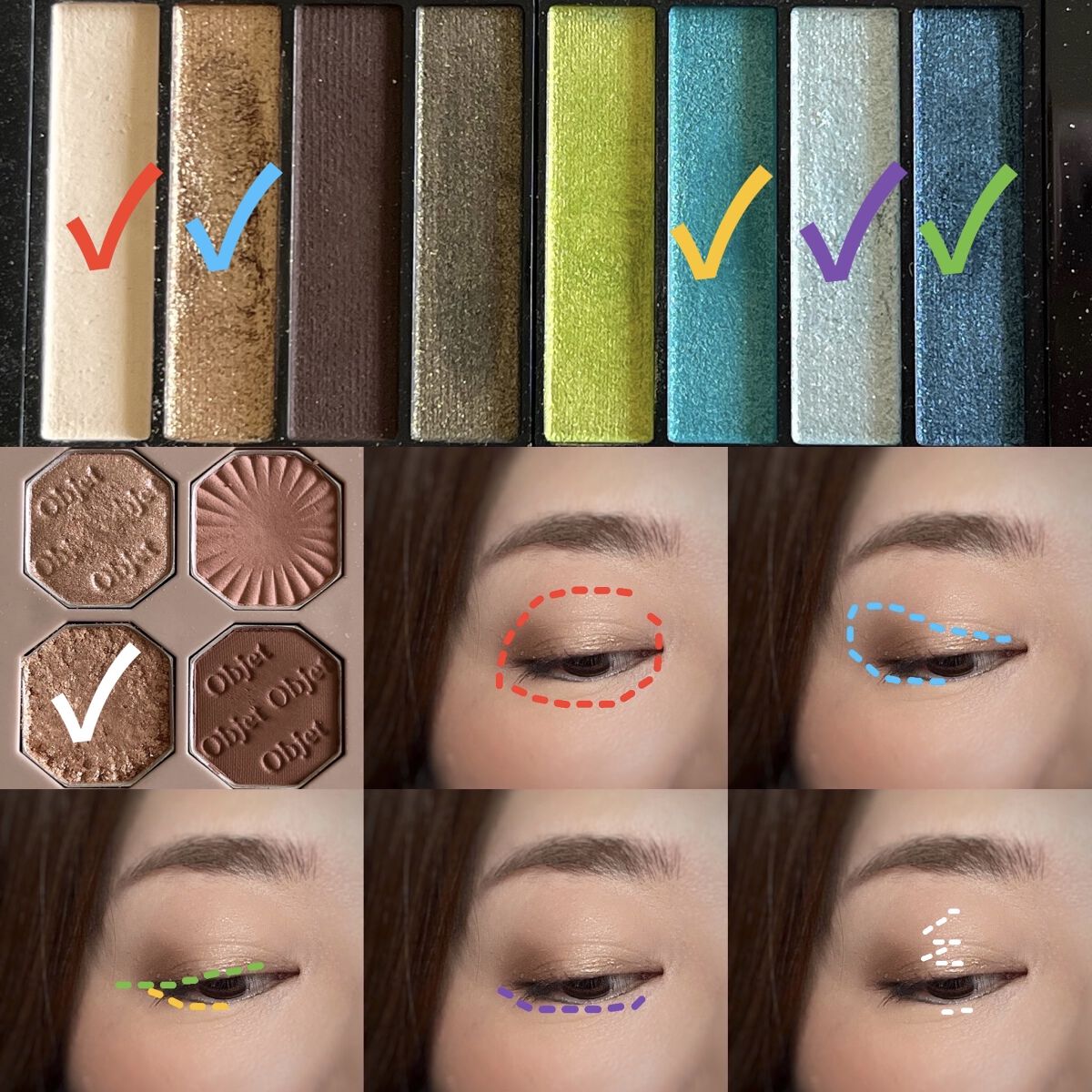 カラーステイ ルックス ブック パレット 910 プレイヤー/REVLON/アイシャドウパレットを使ったクチコミ（2枚目）