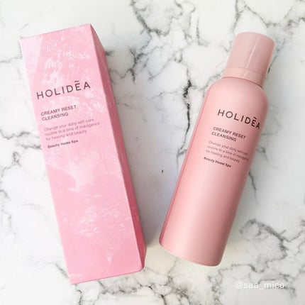 ホリーディア クリーミーリセットクレンジング/HOLIDEA/泡洗顔を使ったクチコミ(5枚目)