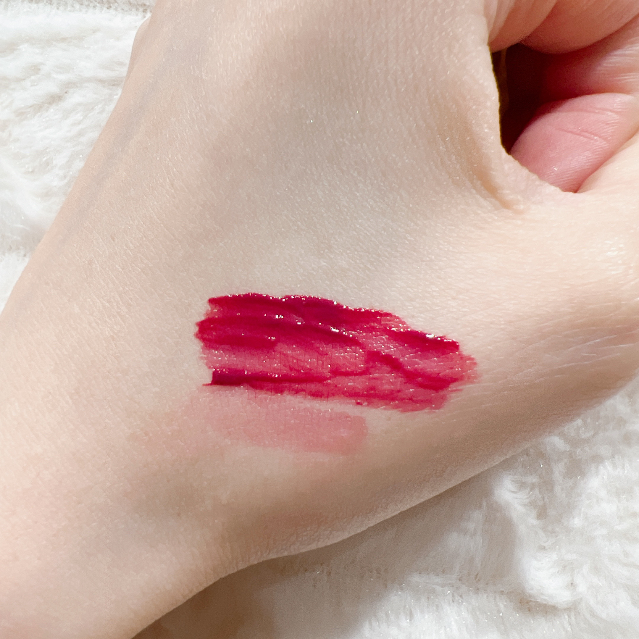 デュイフルウォーターティント/rom&nd/リップティントを使ったクチコミ（3枚目）