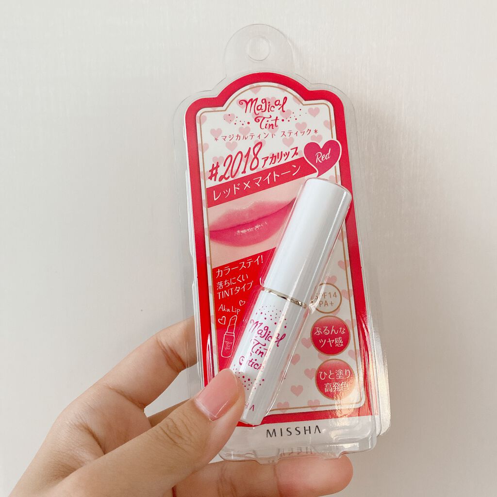 マジカルティント スティック/MISSHA/口紅を使ったクチコミ(1枚目)