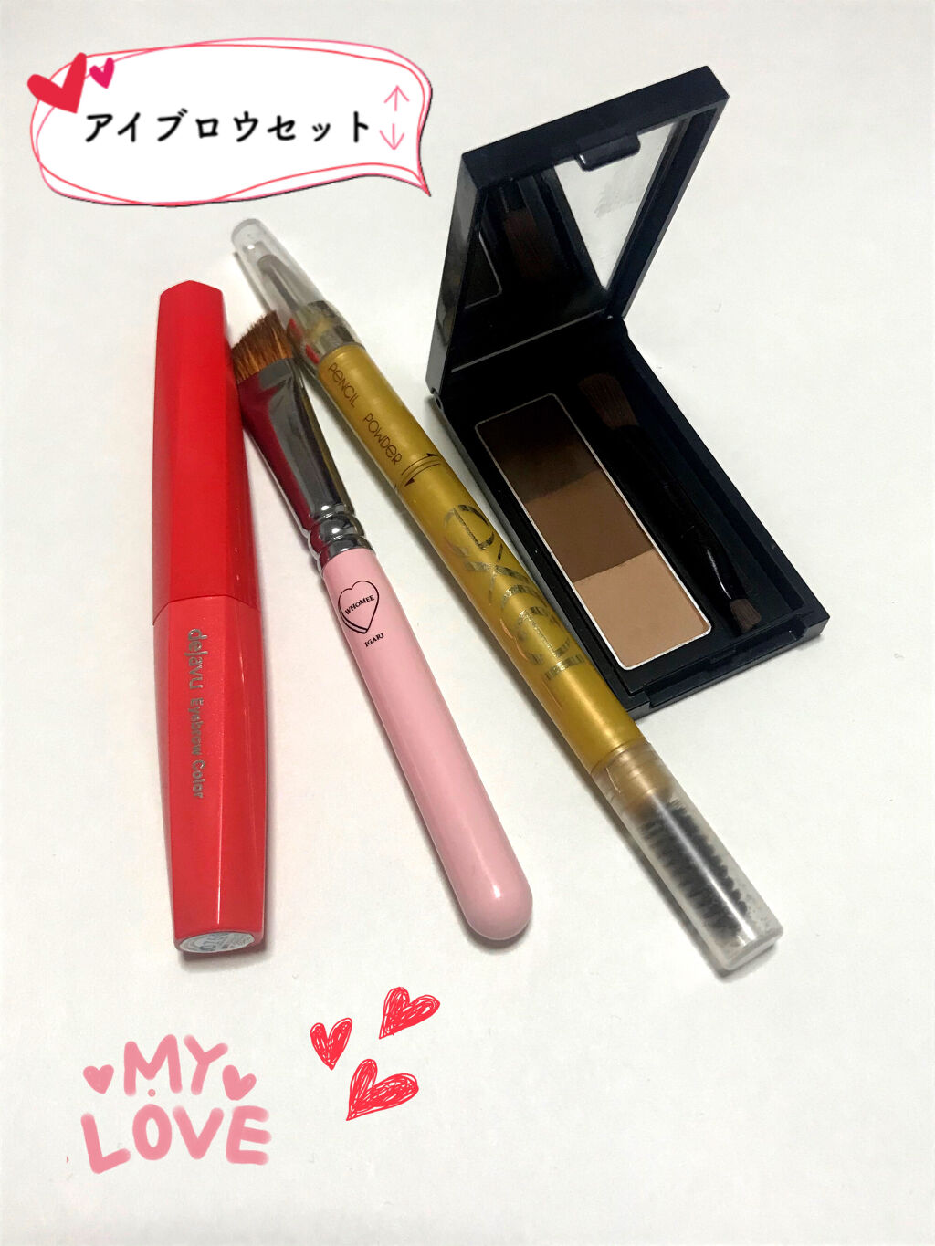 ケイト デザイニングアイブロウ3D/KATE/パウダーアイブロウを使ったクチコミ（1枚目）