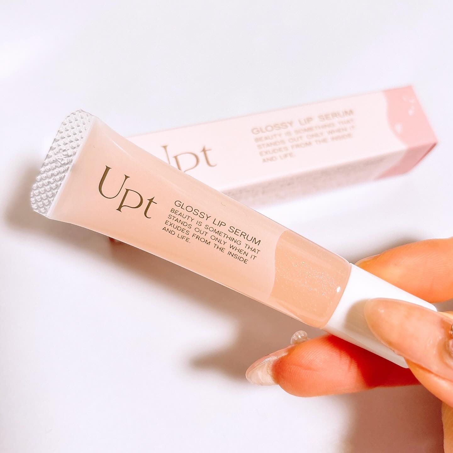 Upt GLOSSY LIP SERUM /Upt/リップケアを使ったクチコミ（2枚目）