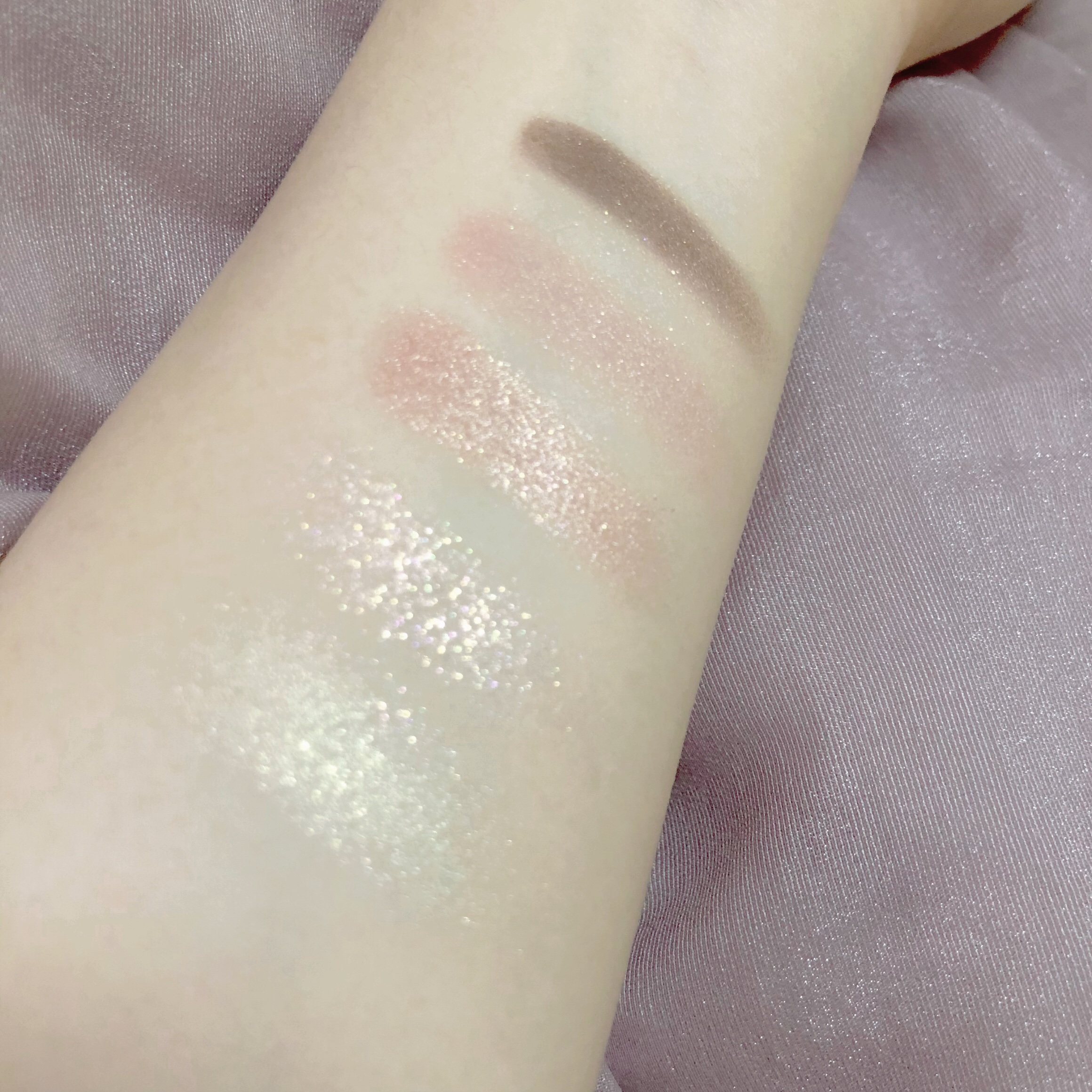 パノラマデザイン アイパレット BE-8 ピンクベージュ(限定)/Visée/アイシャドウパレットを使ったクチコミ（2枚目）