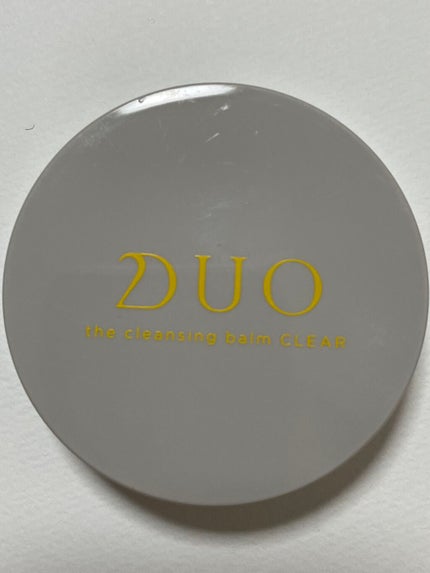 デュオ ザ クレンジングバーム クリア/DUO/クレンジングバームを使ったクチコミ(1枚目)