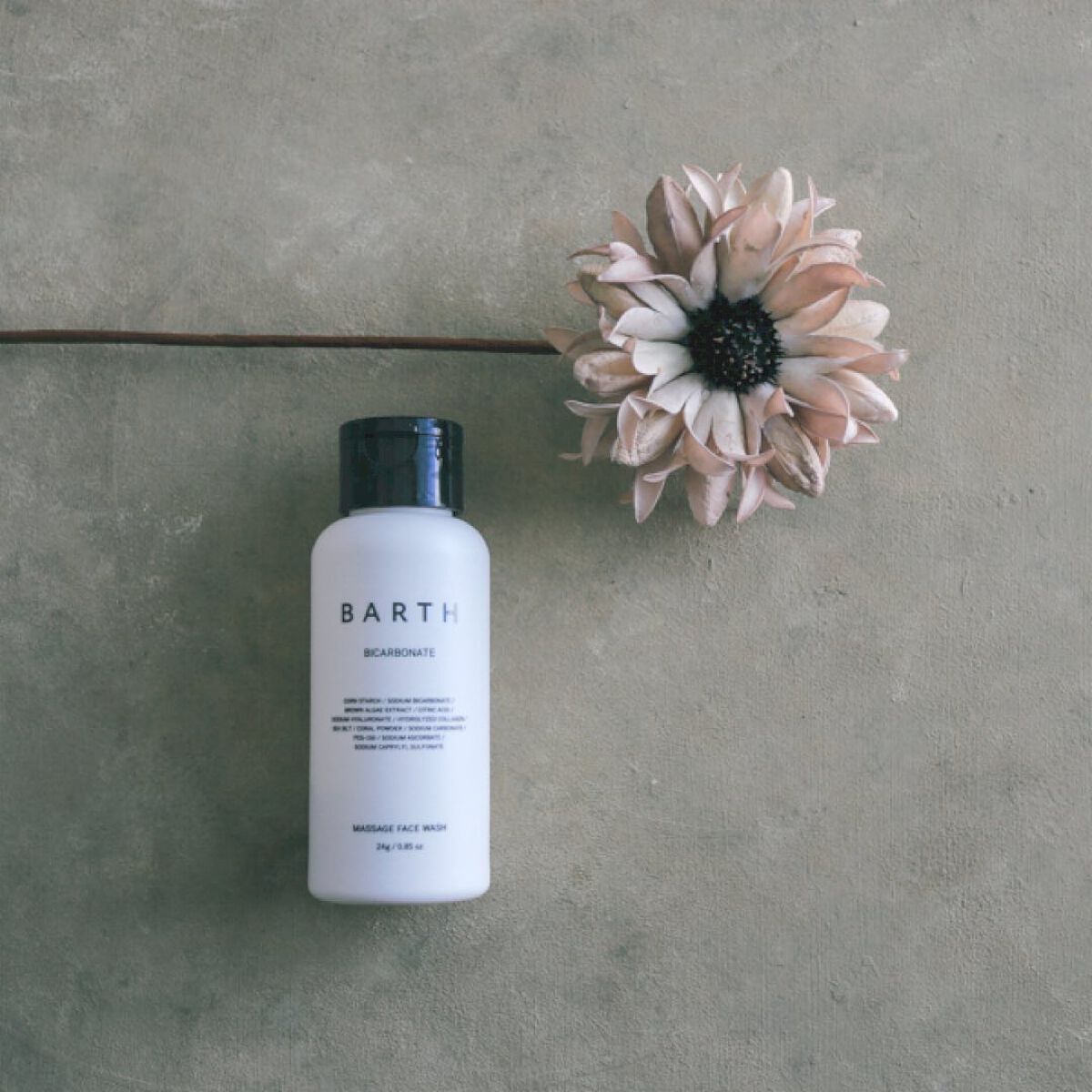 Massage Face Wash 中性重炭酸洗顔パウダー/BARTH/洗顔パウダーを使ったクチコミ(2枚目)