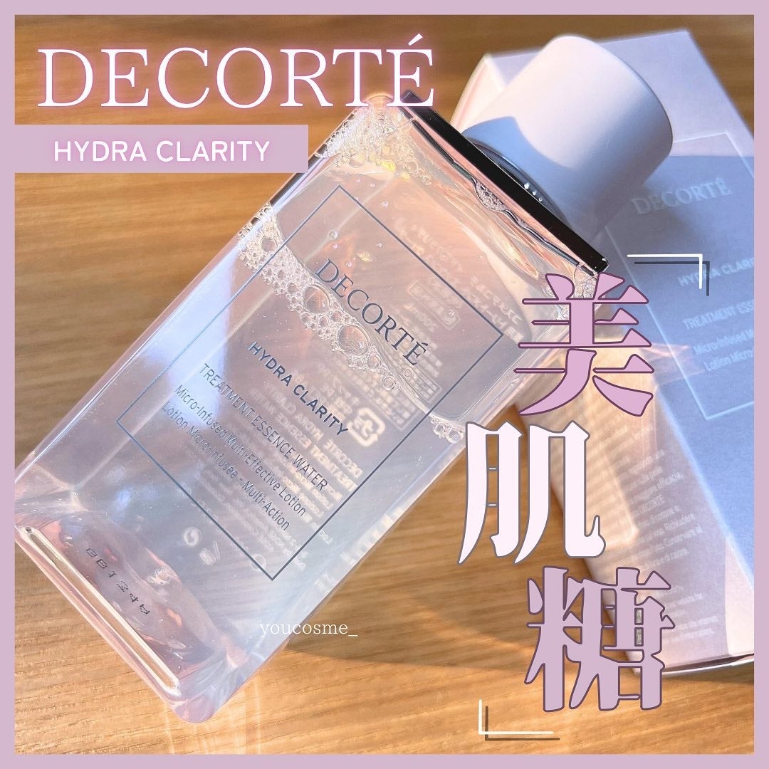 イドラクラリティ 薬用 トリートメント エッセンス ウォーター/DECORTÉ/化粧水を使ったクチコミ(1枚目)