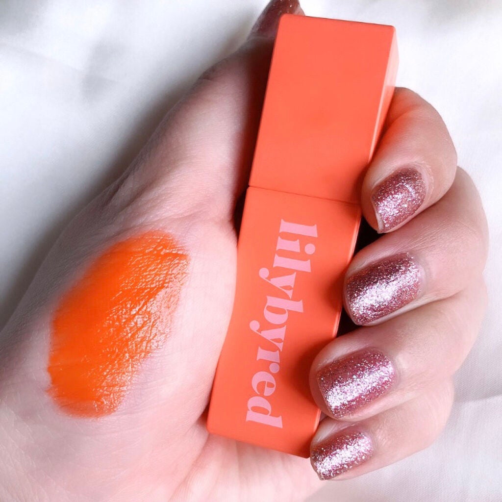 ブラッディライアー コーティングティント/lilybyred/リップティントを使ったクチコミ(2枚目)