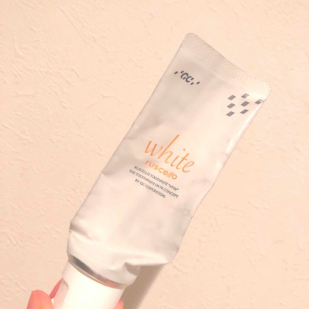 歯みがきペーストホワイト/ルシェロ/歯磨き粉を使ったクチコミ(1枚目)