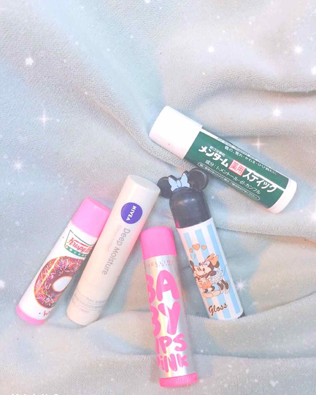 リップクリーム ピンクグロウ/MAYBELLINE NEW YORK/リップケアを使ったクチコミ（2枚目）