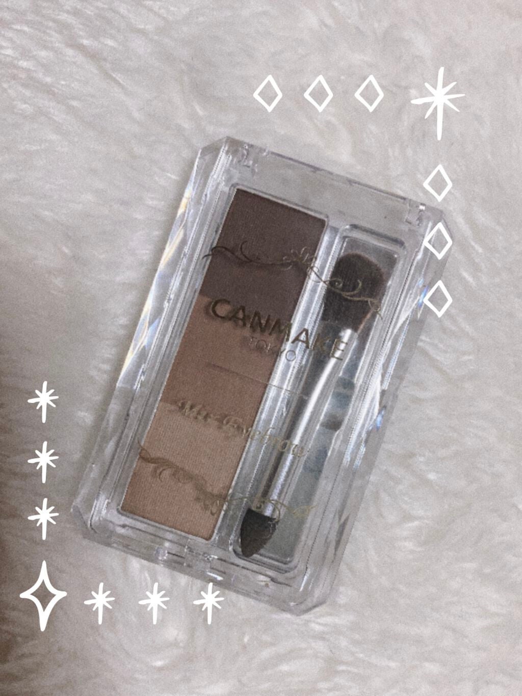 ミックスアイブロウ/キャンメイク/パウダーアイブロウを使ったクチコミ(1枚目)