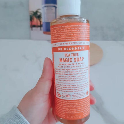 マジックソープ ティートゥリー/ドクターブロナー/ボディソープを使ったクチコミ(2枚目)