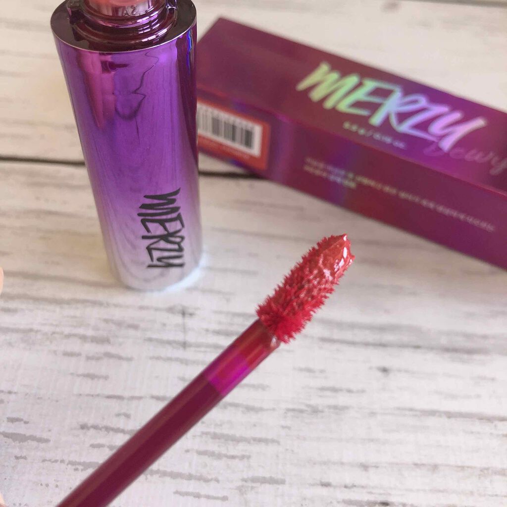 オーロラ デュイ ティント/MERZY/リップティントを使ったクチコミ（2枚目）