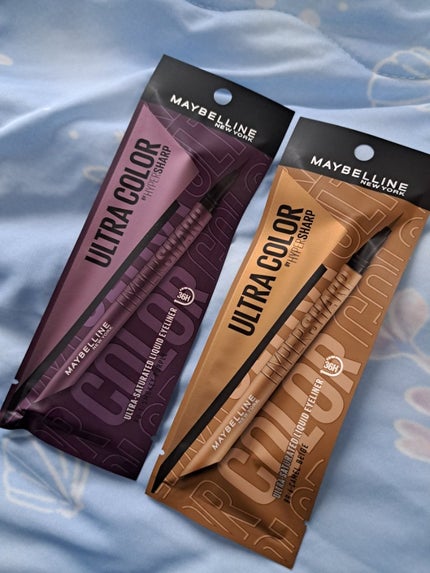 ウルトラカラー アイライナー/MAYBELLINE NEW YORK/リキッドアイライナーを使ったクチコミ(1枚目)