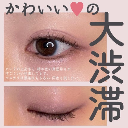 えな on LIPS 「✨キャンメイクの春色大人カラーアイシャドウ✨🪞手に入れましたよ..」(4枚目)