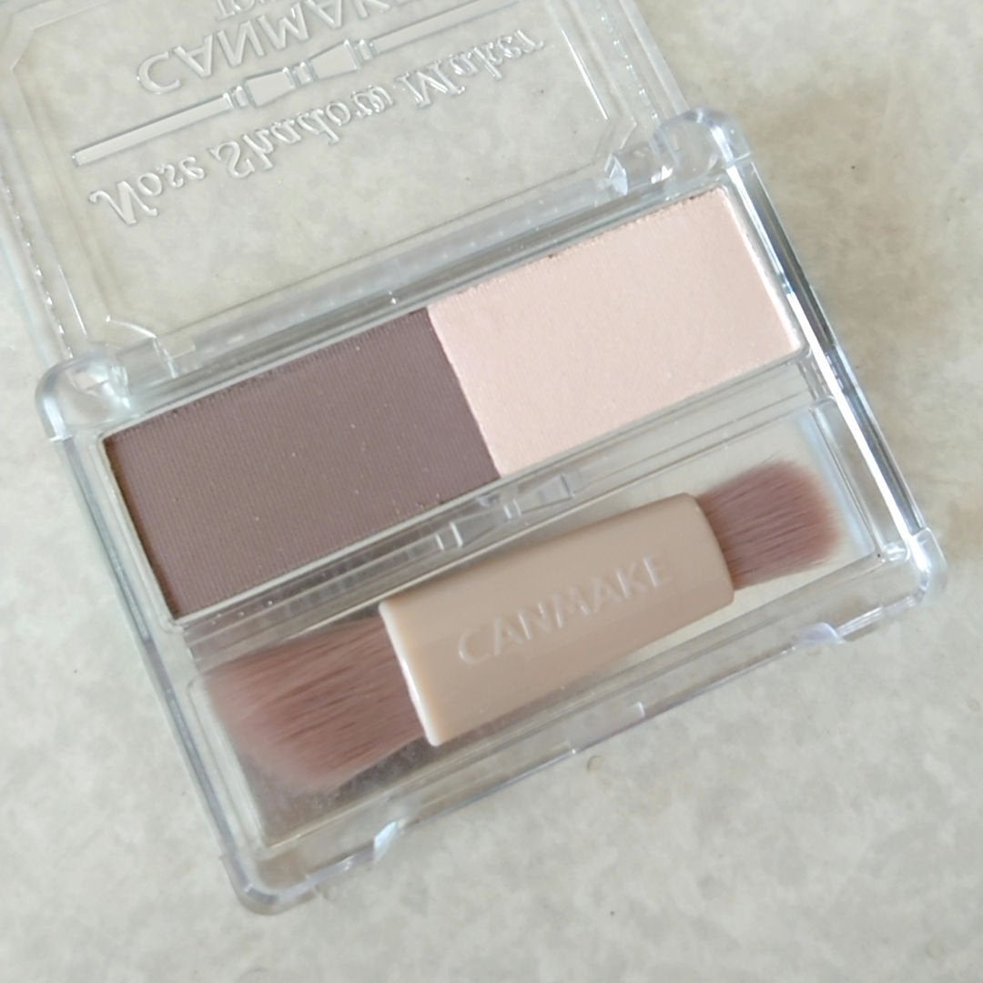 ノーズシャドウメーカー/キャンメイク/ハイライト・シェーディングを使ったクチコミ(2枚目)