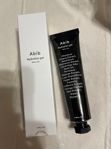 HYDRATION GEL WATER TUBE/Abib /フェイスクリームを使ったクチコミ（1枚目）