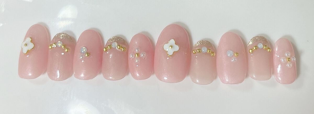 ジェルネイル（ライト対応）/セリア/ジェルネイルを使ったクチコミ（2枚目）