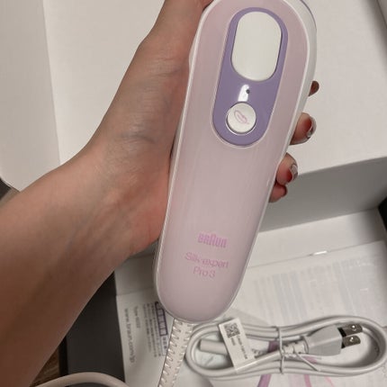 ブラウンシルクエキスパート (光美容器)/ブラウン/家庭用脱毛器を使ったクチコミ(1枚目)